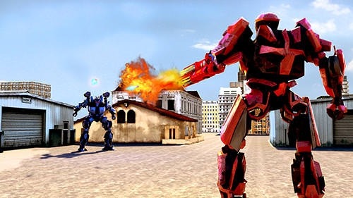 Robot War Revolution Online Android Game Image 1