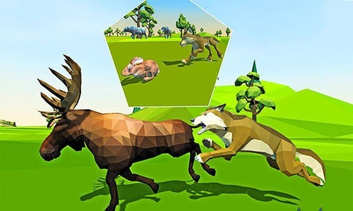 Wolf Simulator Fantasy Jungle Android Game Image 2