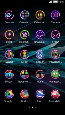 Crystals CLauncher Android Theme Image 2