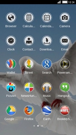 Dove CLauncher Android Theme Image 2