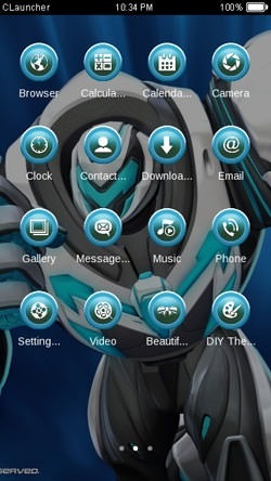 Max Steel CLauncher Android Theme Image 2