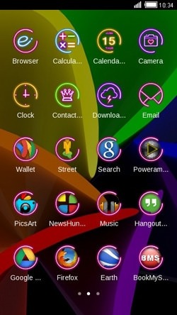 Colors CLauncher Android Theme Image 2