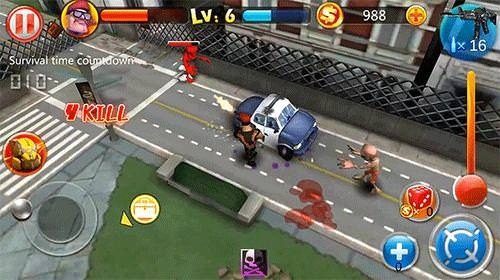 Zombie Street Battle Android Game Image 1