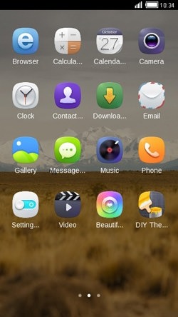 Grass CLauncher Android Theme Image 2