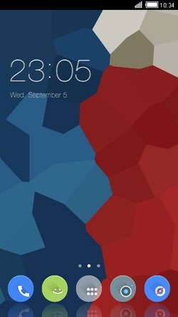 Abstract CLauncher Android Theme Image 1
