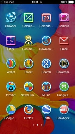 Colorful CLauncher Android Theme Image 2