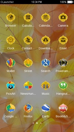 Sunshine CLauncher Android Theme Image 2