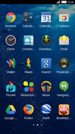 Under Water CLauncher Android Theme Image 2