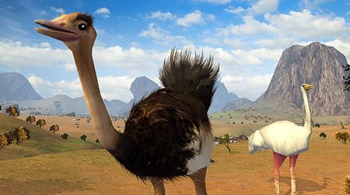 Ostrich Bird Simulator 3D Android Game Image 2