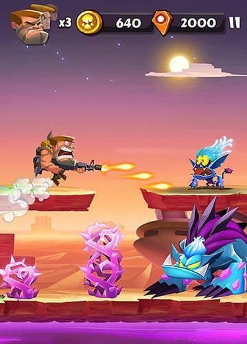 Band Of Badasses: Run And Shoot Android Game Image 2