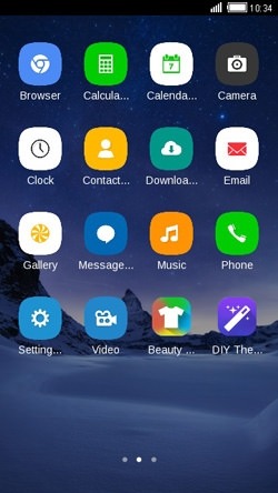 Mountain CLauncher Android Theme Image 2