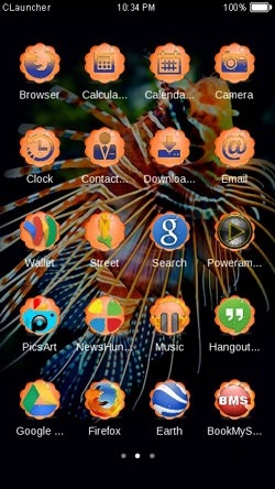 Pterois CLauncher Android Theme Image 2