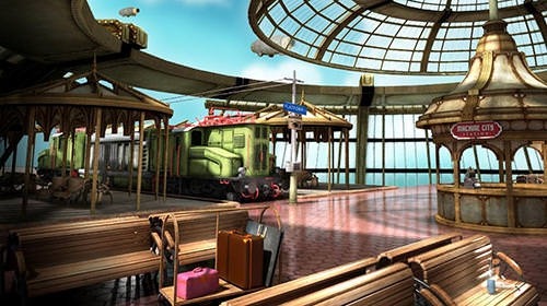 Escape Machine City Android Game Image 2