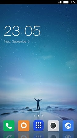 Alone CLauncher Android Theme Image 1