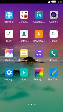 Island CLauncher Android Theme Image 2