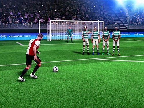 Free Kick Football Champions League 2018 Android Game Image 1
