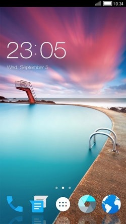 Pool CLauncher Android Theme Image 1