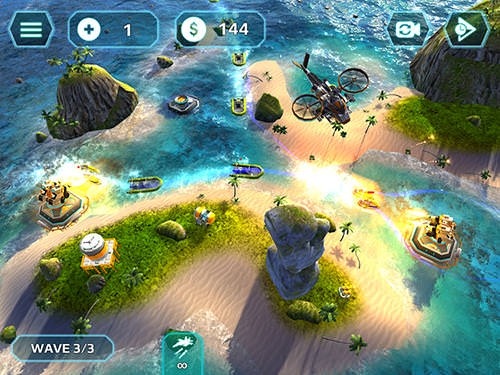 Naval Storm TD Android Game Image 2