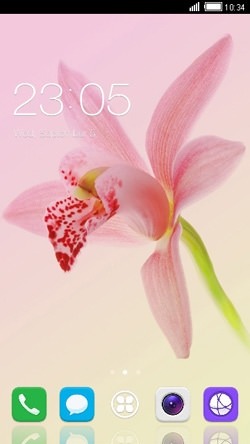 Flower CLauncher Android Theme Image 1