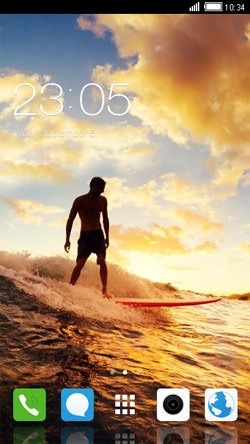 Surfer CLauncher Android Theme Image 1