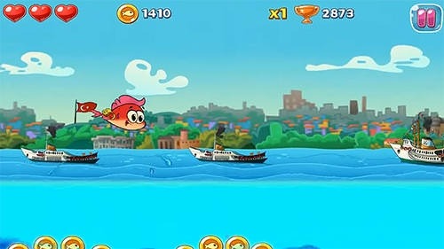 Adventurous Fins Android Game Image 1