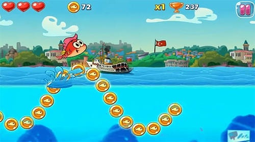 Adventurous Fins Android Game Image 2