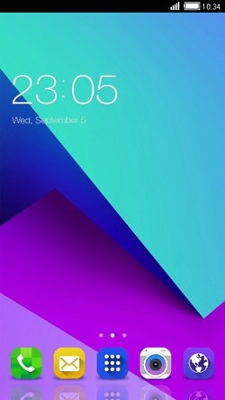 Material CLauncher Android Theme Image 1