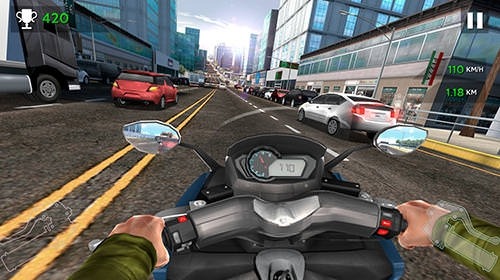 Moto Rider In Traffic Android Game Image 2