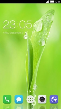 Plant CLauncher Android Theme Image 1