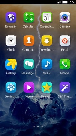 Lightning CLauncher Android Theme Image 2