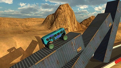 Monster Trucks X: Mega Bus Race Android Game Image 1