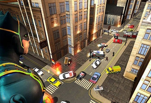 Super Panther Flying Hero City Survival Android Game Image 2