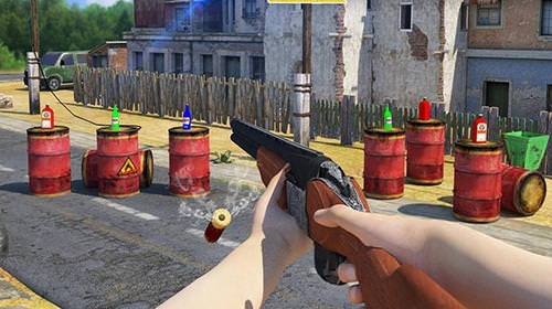 Bottle Shooter Game 3D Android Game Image 1