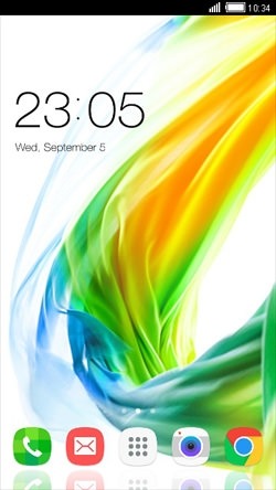 Galaxy Z2 CLauncher Android Theme Image 1