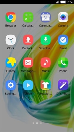 Galaxy Z2 CLauncher Android Theme Image 2