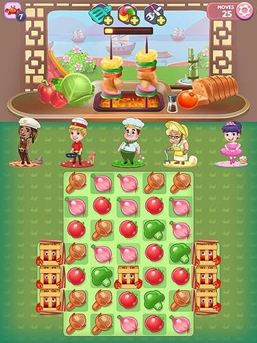 Fantastic Chefs: Match&#039;n Cook Android Game Image 1