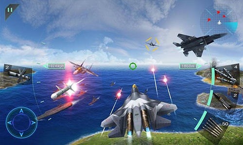 Sky Fighters 3D Android Game Image 2