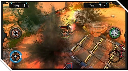 Sci-fi Panzer Battle: War Of DIY Tank Android Game Image 2