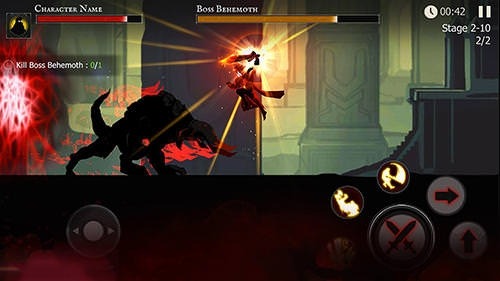 Shadow Of Death. Dark Knight: Stickman Fighting Android Game Image 2