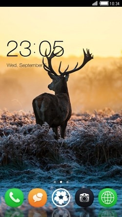 Deer CLauncher Android Theme Image 1