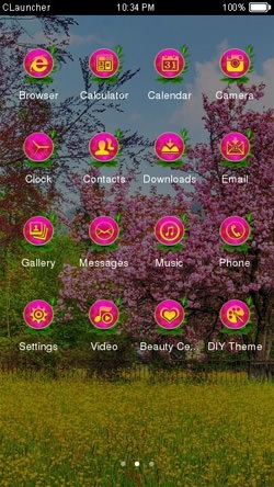 Spring CLauncher Android Theme Image 2