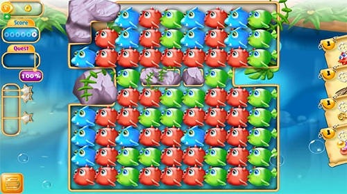 Candy Fishes: Fish Pop Android Game Image 1