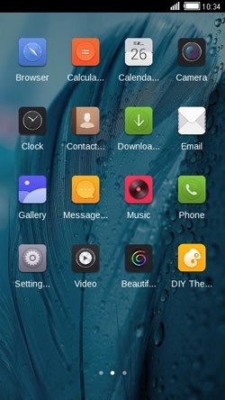 Feather CLauncher Android Theme Image 2