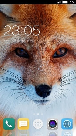 Fox CLauncher Android Theme Image 1
