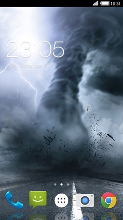 Tornado CLauncher Android Theme Image 1