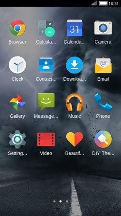 Tornado CLauncher Android Theme Image 2