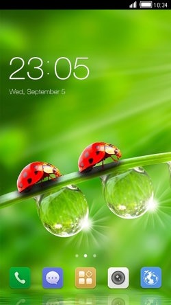 Ladybug CLauncher Android Theme Image 1