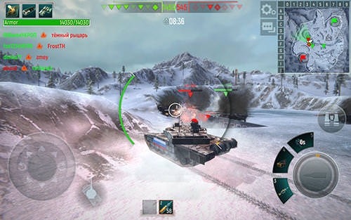 Tank Force: Real Tank War Online Android Game Image 2