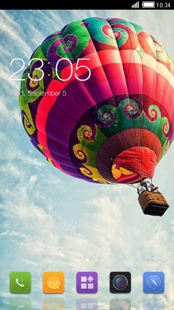 Air Balloon CLauncher Android Theme Image 1