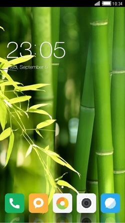 Bamboo CLauncher Android Theme Image 1